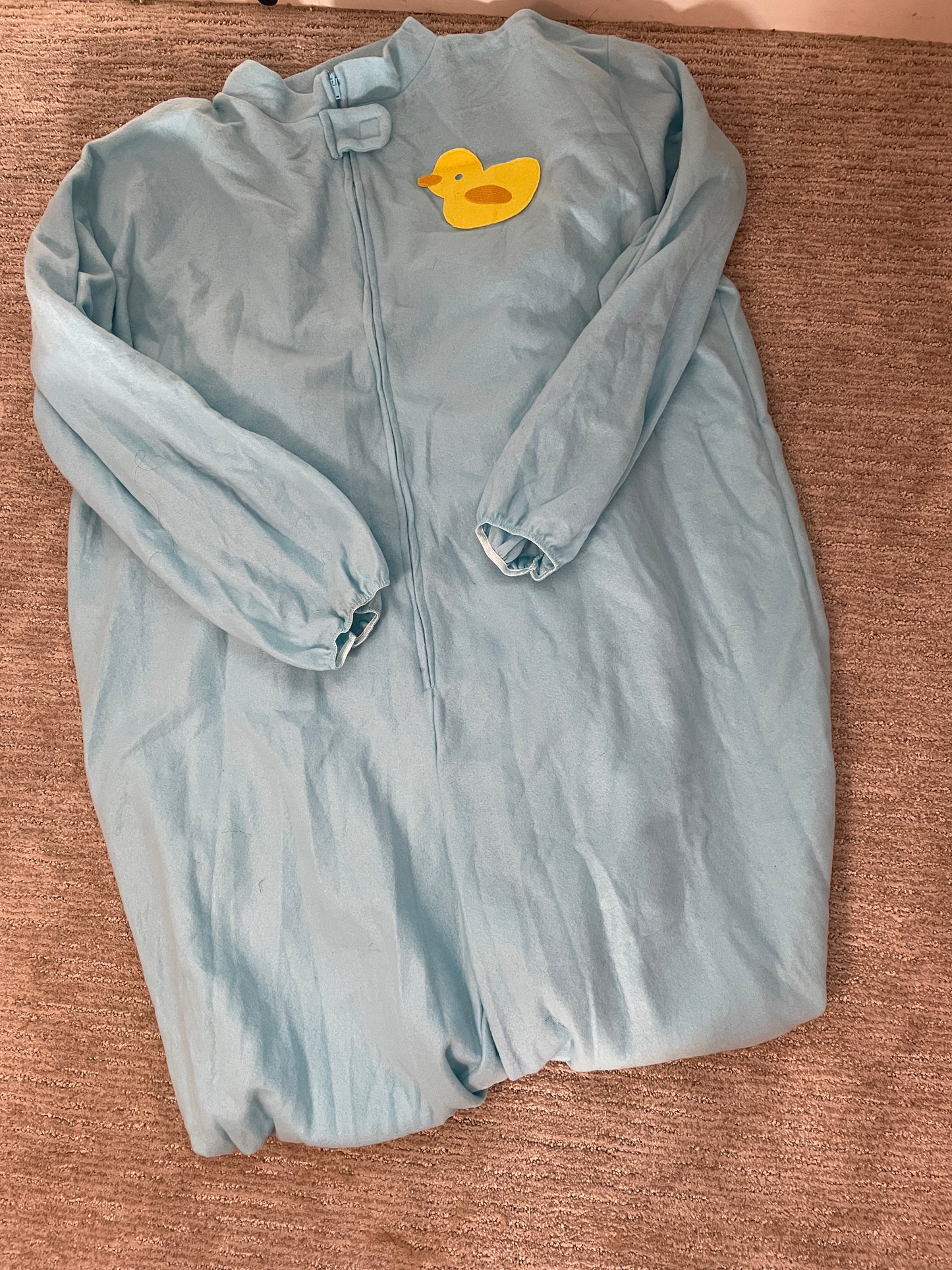 Blue Jammies Adult Baby Onesie