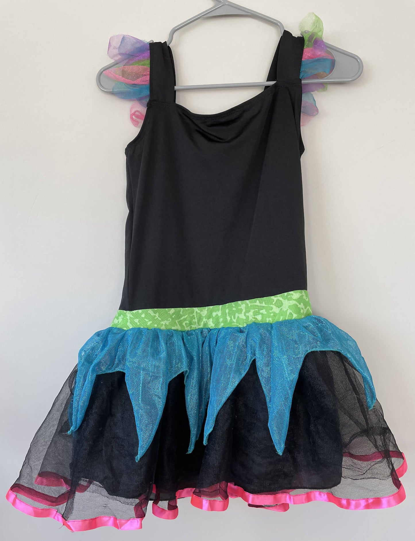 80s neon pirate dress