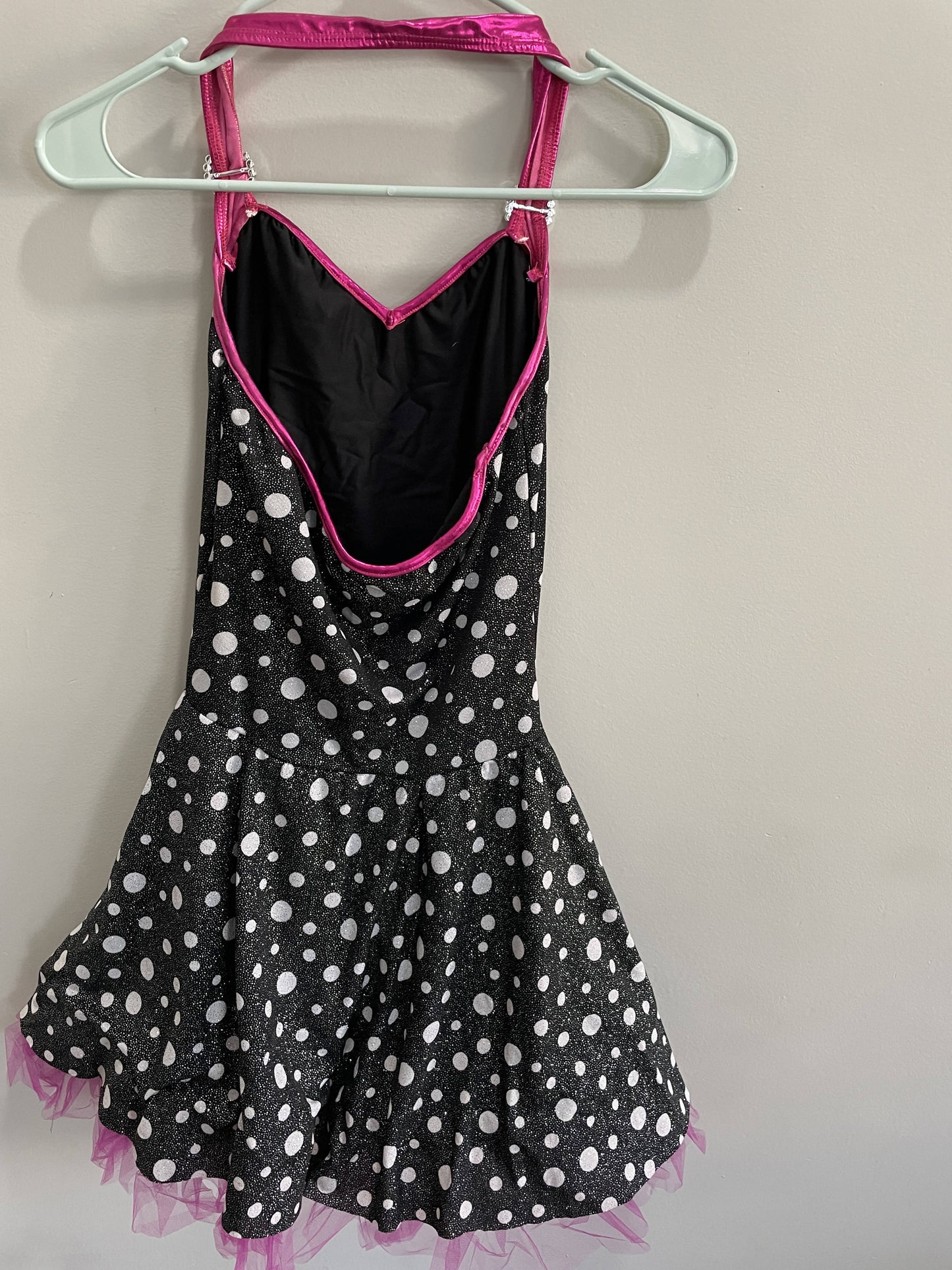 50s Glam Ruffle Party Dress