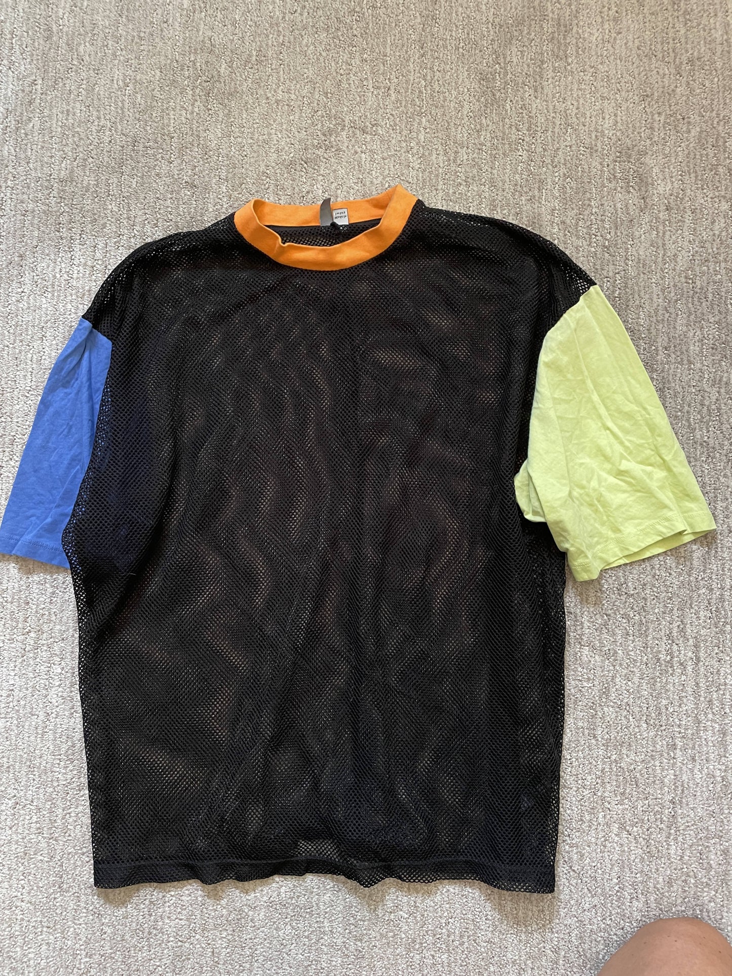 Mesh 80s festival shirt