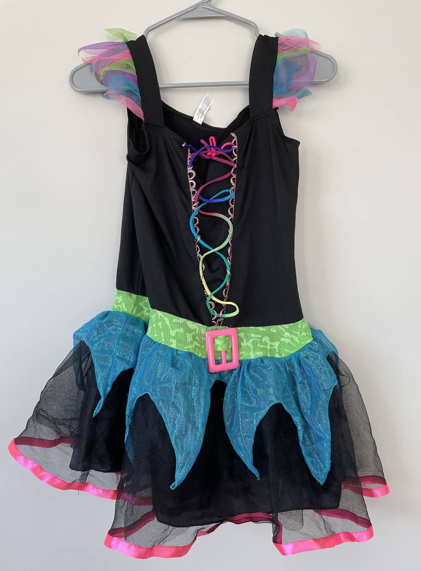 80s neon pirate dress