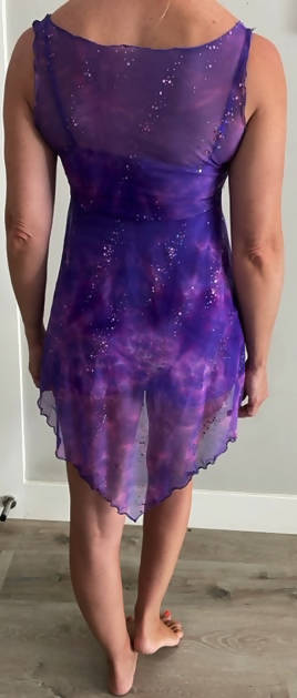2-piece Purple Tie-dye