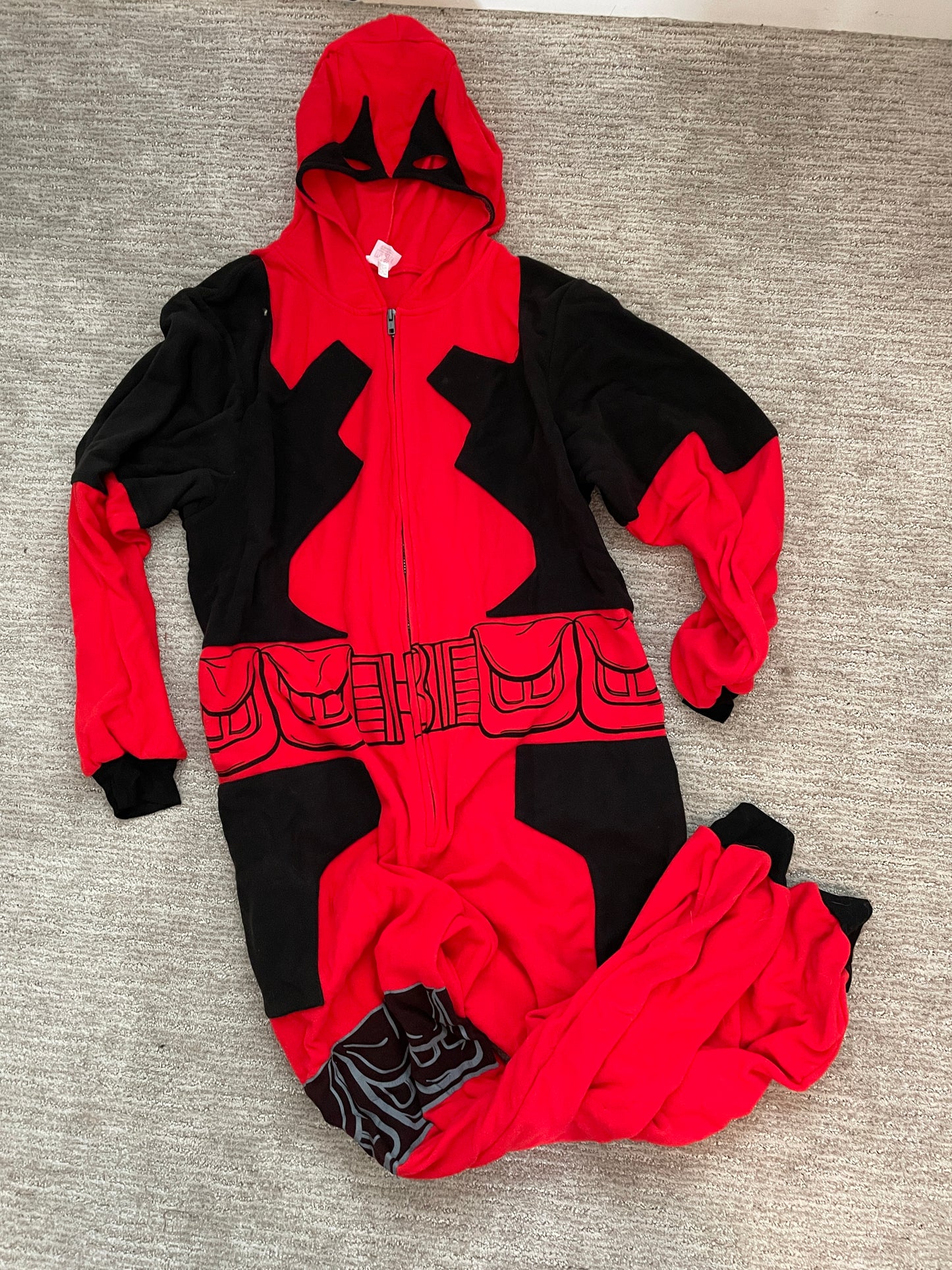 Marvel Deadpool Zipster costume for adults