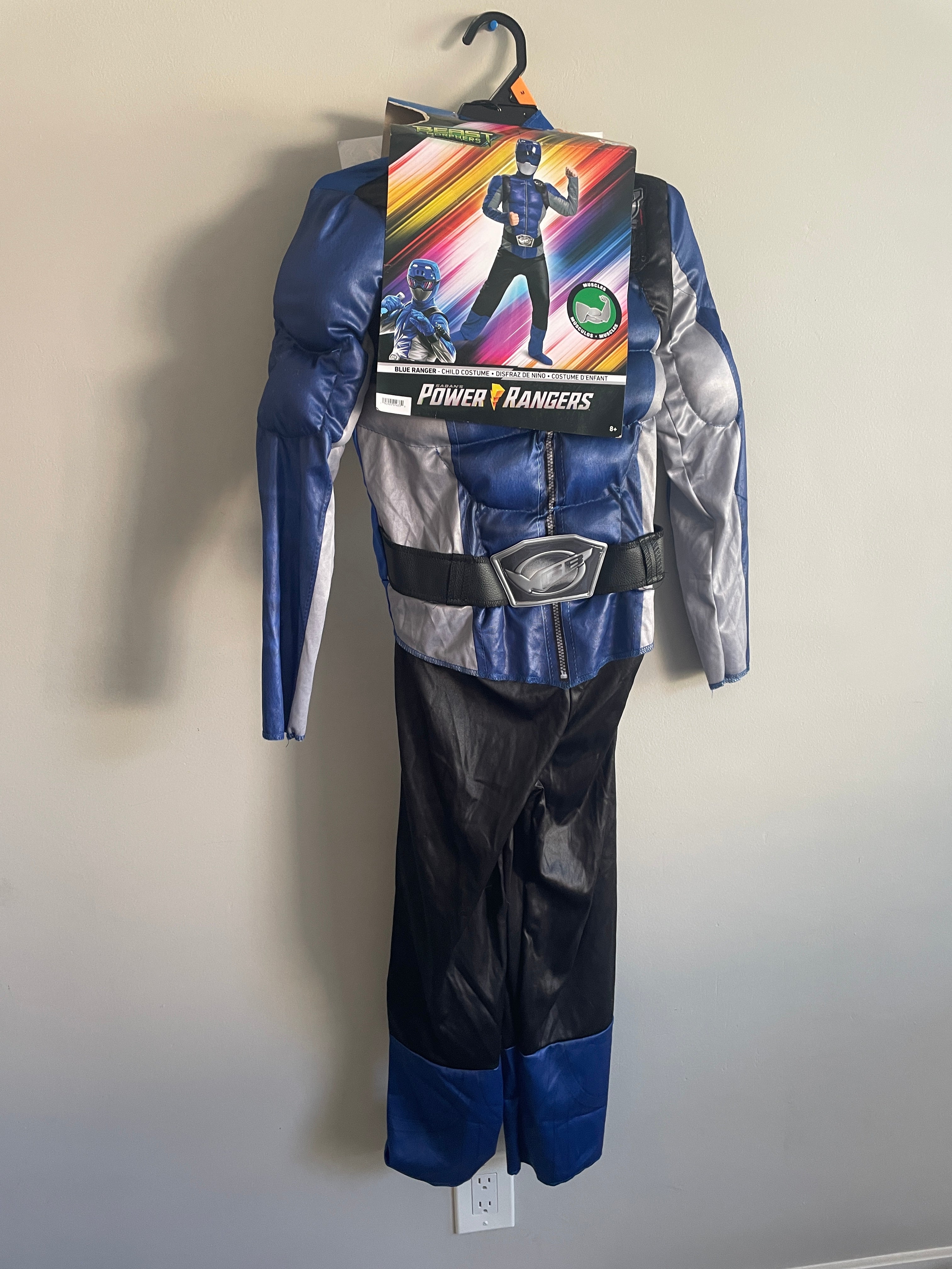 Power Rangers Blue Ranger muscle – CostumesXchange