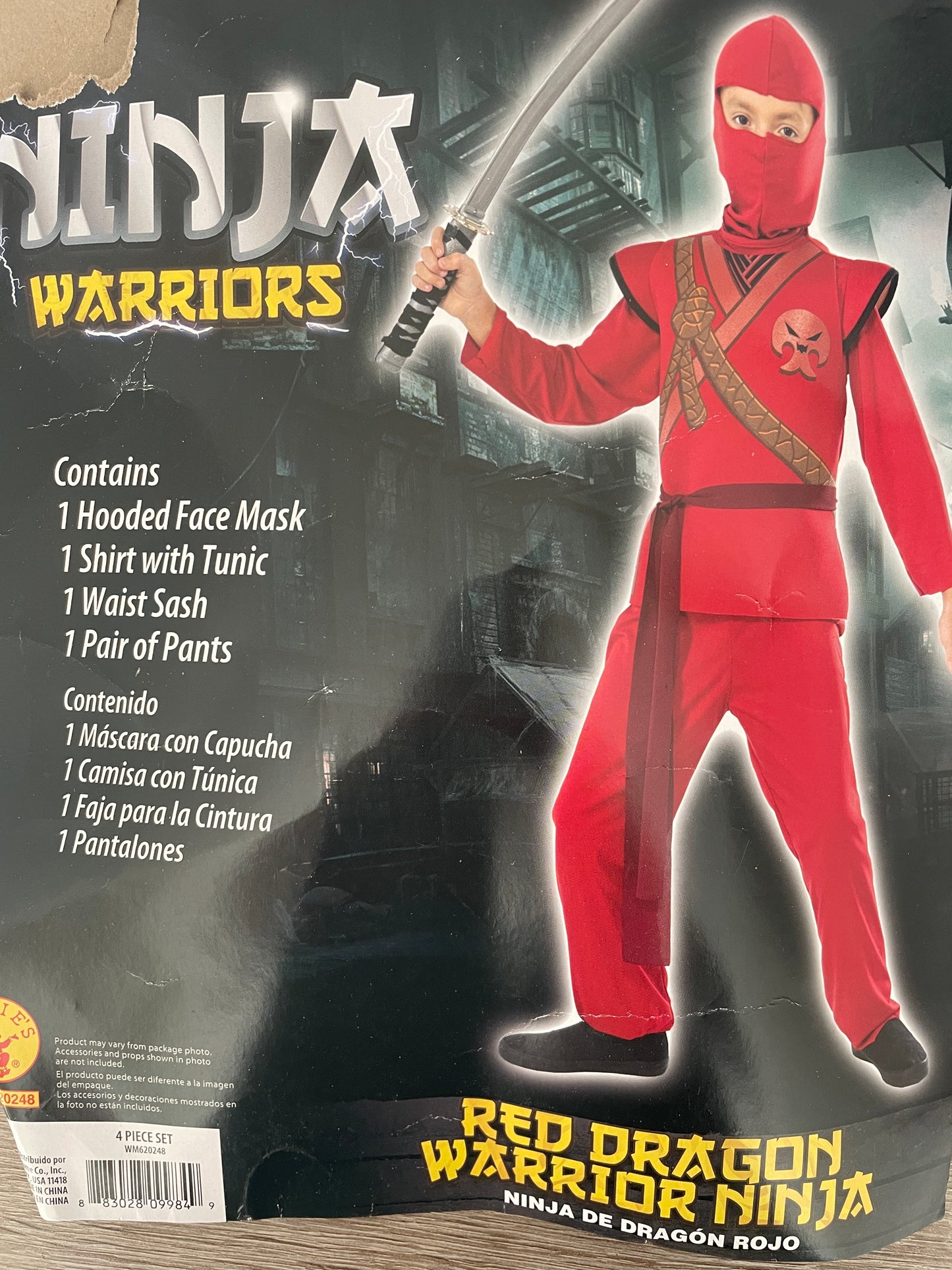 Red Dragon Warrior Ninja