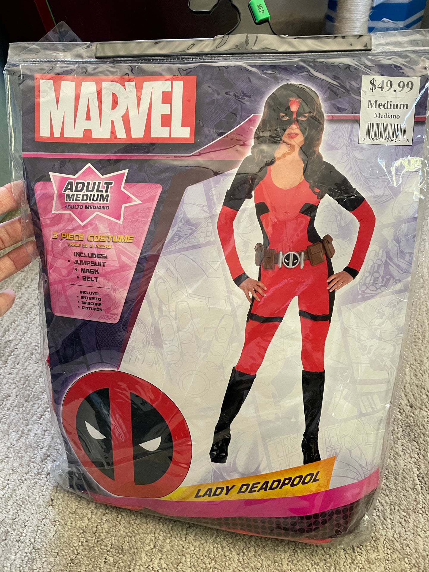 Marvel Lady Deadpool costume