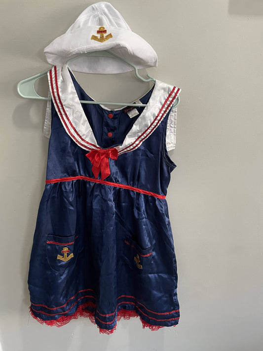 Sailor dress and hat