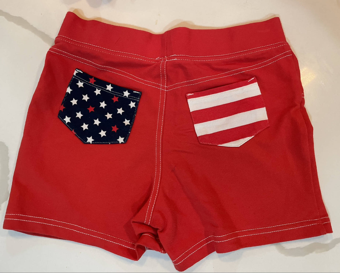 4th of July shorts set for twins